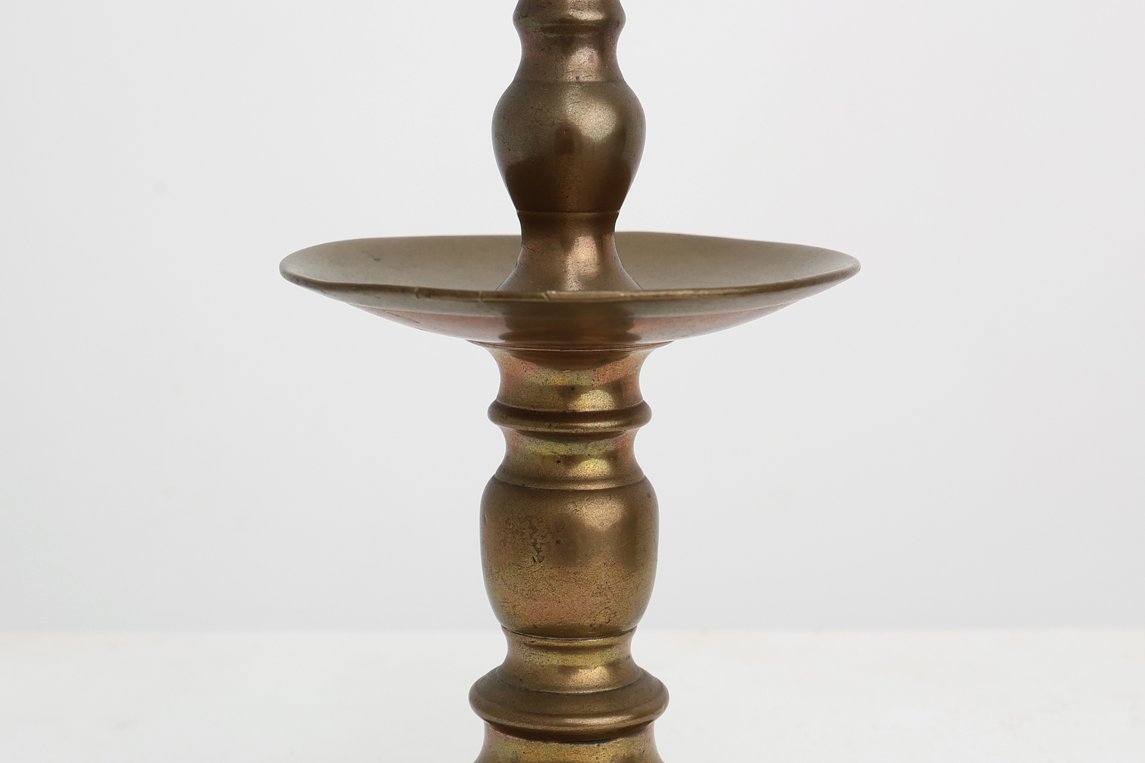 17th-Century Belgian Bronze Candlestick in Renaissance Stylethumbnail